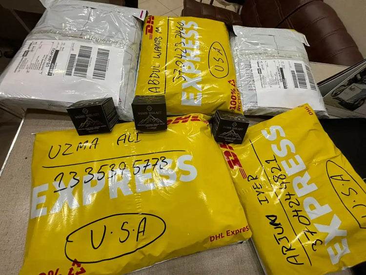 Shahi House parcel delivered in the USA